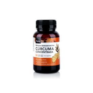 NATIER CURCUMA Y PIMIENTA NEGRA 50 CAPSULAS  - Oliva Mercado Natural