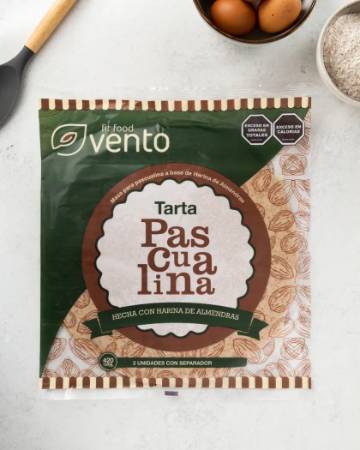 MASA PASCUALINA DE ALMENDRAS VENTO FIT X2U - Oliva Mercado Natural