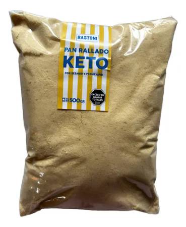 PAN RALLADO KETO BASTONI 500GR - Oliva Mercado Natural